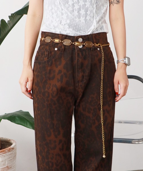 ROOPTOKYO（ループトウキョウ）の「OKUOKU 0909/オクオク コンチョ メタルベルト（ベルト・レディース・ゴールド系その他3/ゴールド系その他4/シルバー系その他4/シルバー系その他3/シルバー系その他/ゴールド系その他・FREE）」の17枚目の写真