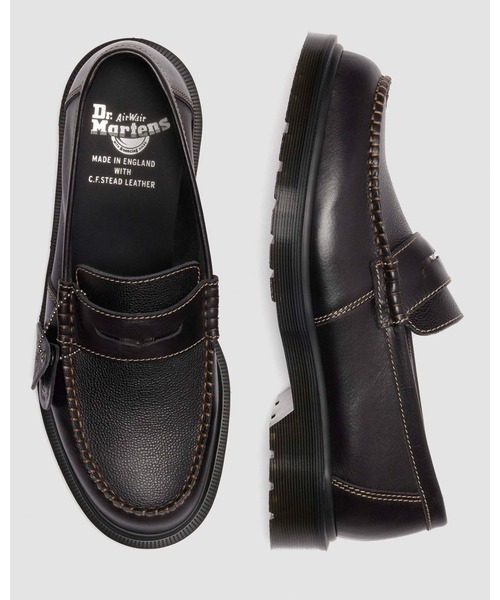 Dr. Martens(ドクターマーチン)の「Dr. Martens/ドクターマーチン MIE PENTON ローファー シューズ 41977001(ローファー・メンズ・ブラック・UK4/UK5/UK6/UK7/UK8/UK9/UK10/UK11/UK3)」の2枚目の写真