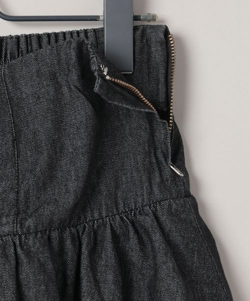 セール】バルーンデニムミニスカート/572885（デニムスカート