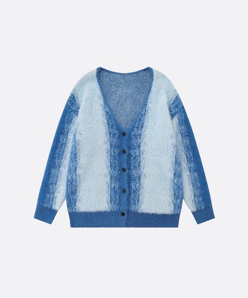 Mohair Gradient Cardigan