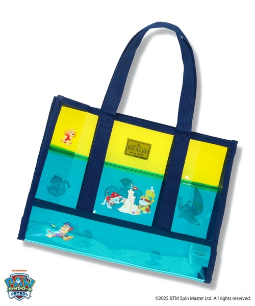 BRANSHES（ブランシェス）の「【PAW PATROL（パウ・パトロール）】クリアプールバッグ（スイムグッズ・キッズ・ブルー・FREE）」の6枚目の写真