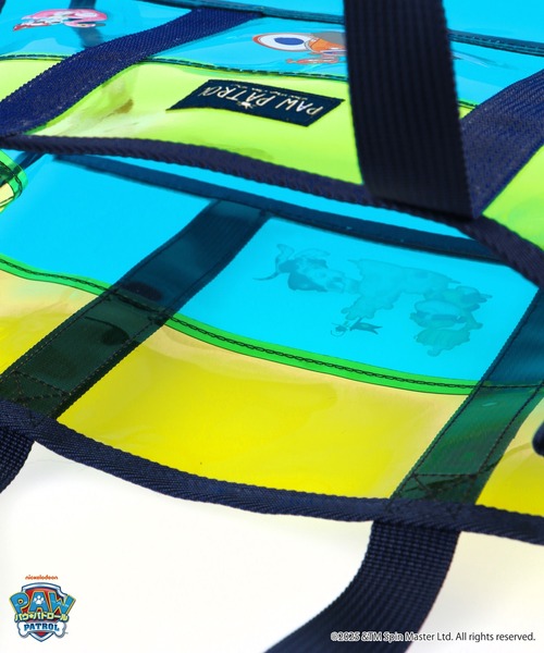 BRANSHES（ブランシェス）の「【PAW PATROL（パウ・パトロール）】クリアプールバッグ（スイムグッズ・キッズ・ブルー・FREE）」の4枚目の写真