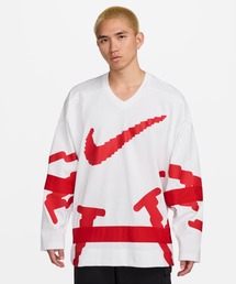 NIKE(iCL)̃iCL X|[cEFA Nu Y zbP[W[W[ / Nike Sportswear Club Men's Hockey Jersey HV1138-100 White(̑gbvX)