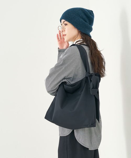collex（コレックス）の「【WEB限定】リボンワンハンドルバッグ（トートバッグ・レディース・その他1/ブラック/その他・フリー）」の4枚目の写真