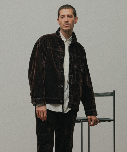 ISKO】フロッキー デニムジャケット / ADAM ET ROPE' JEANS -PERS