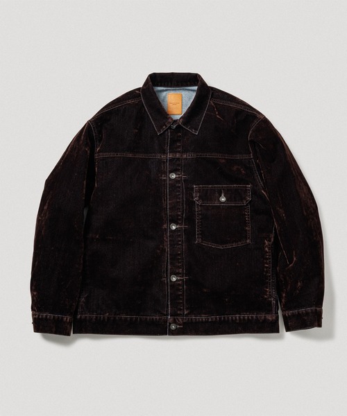 ISKO】フロッキー デニムジャケット / ADAM ET ROPE' JEANS -PERS