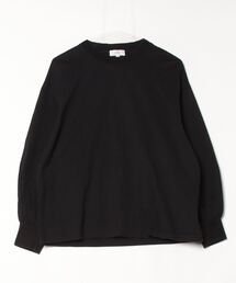 HYKEハイク　カットソー HYKE＞クロップド ロングスリーブ カットソー