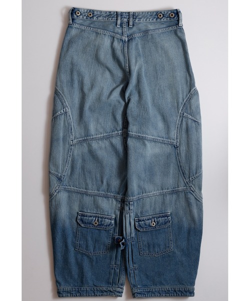 FDMTL（ファンダメンタル）の「FDMTL/ファンダメンタル/DENIM T-FORM PANTS 3YR WASH（デニムパンツ・メンズ・インディゴブルー・28/30/32）」の2枚目の写真