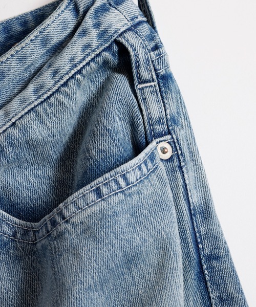 FDMTL（ファンダメンタル）の「FDMTL/ファンダメンタル/DENIM T-FORM PANTS 3YR WASH（デニムパンツ・メンズ・インディゴブルー・28/30/32）」の4枚目の写真