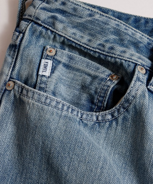 FDMTL（ファンダメンタル）の「FDMTL/ファンダメンタル/DENIM T-FORM PANTS 3YR WASH（デニムパンツ・メンズ・インディゴブルー・28/30/32）」の5枚目の写真