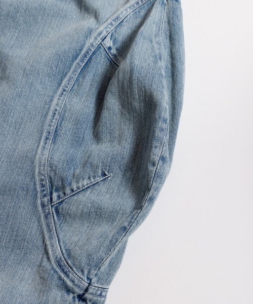 FDMTL（ファンダメンタル）の「FDMTL/ファンダメンタル/DENIM T-FORM PANTS 3YR WASH（デニムパンツ・メンズ・インディゴブルー・28/30/32）」の7枚目の写真