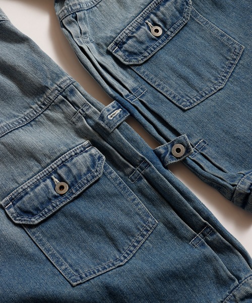 FDMTL（ファンダメンタル）の「FDMTL/ファンダメンタル/DENIM T-FORM PANTS 3YR WASH（デニムパンツ・メンズ・インディゴブルー・28/30/32）」の12枚目の写真