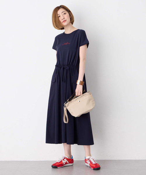 Petit Honfleur（プチオンフルール）の「バイカラーショルダーバッグ（トートバッグ・レディース・ブルー/ブラック/ベージュ・フリー）」の18枚目の写真