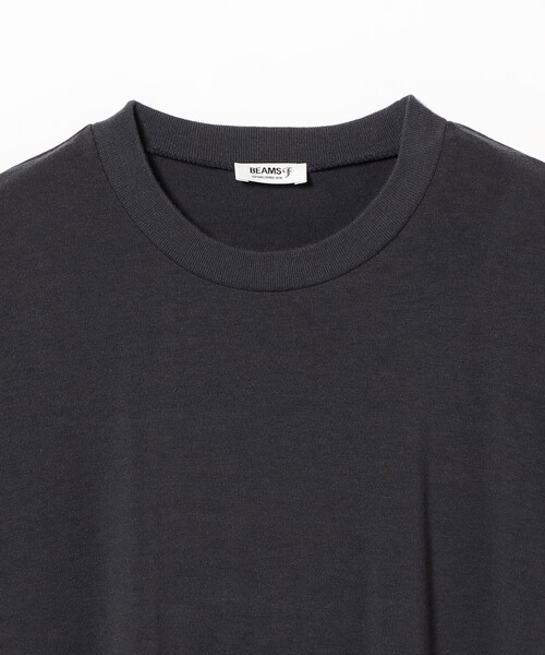 BEAMS F（ビームスエフ）の「ウール ショートスリーブ クルーネック コンフォートフィット Tシャツ（Tシャツ/カットソー・メンズ・ブラウン/チャコールグレー/ブラック・M/XL/L/S）」の12枚目の写真