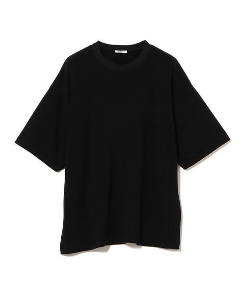 BEAMS F（ビームスエフ）の「ウール ショートスリーブ クルーネック コンフォートフィット Tシャツ（Tシャツ/カットソー・メンズ・ブラウン/チャコールグレー/ブラック・M/XL/L/S）」の15枚目の写真