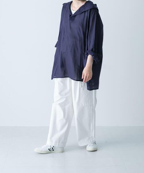 シアーフーディチュニック（シャツ/ブラウス）｜かぐれ（カグレ）の