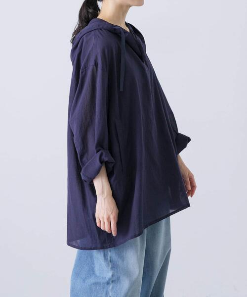 シアーフーディチュニック（シャツ/ブラウス）｜かぐれ（カグレ）の