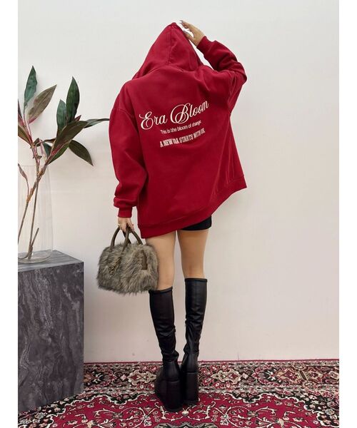 EVRIS(エヴリス)の「ロングチャンキーヒールブーツ(ブーツ・レディース・ベージュ/ブラック・SMALL/MEDIUM/LARGE)」の4枚目の写真