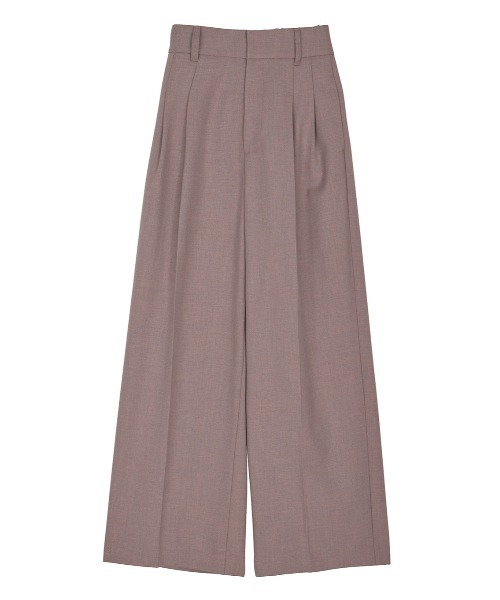 LOOSE STRAIGHT TUCK PANTS（その他パンツ）｜Ameri（アメリ）の