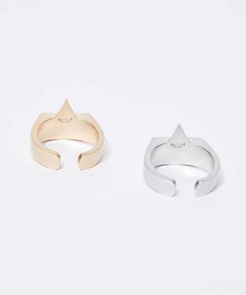 CONVERSE TOKYO(コンバーストウキョウ)の「STAR★ SIGNET RING(リング・レディース・シルバー/ゴールド・SMALL/MEDIUM)」の3枚目の写真