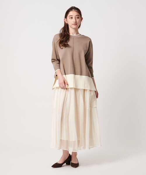 新作新品 UNITED ARROWS シャンブレーオーガンザポケットスカート シャンブレー オーガンザ ポケット スカート（スカート）｜UNITED