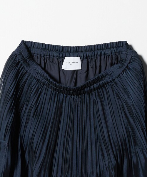 UNITED ARROWS(ユナイテッドアローズ)の「シャンブレー オーガンザ ポケット スカート(スカート・レディース・オフホワイト/ライトグレー/ネイビー・FREE)」の20枚目の写真