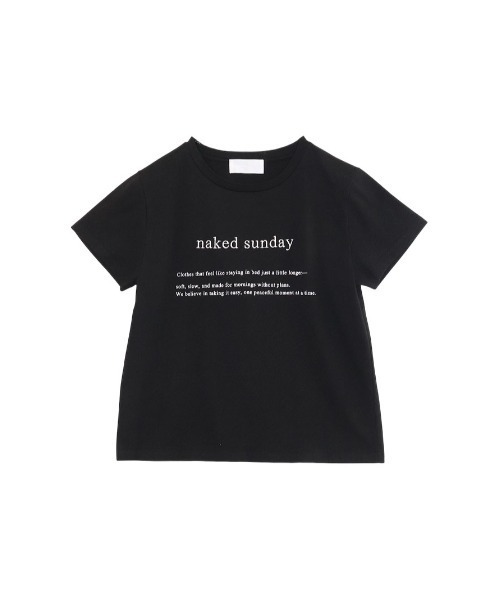 ACYM（アシーム）の「コンパクトロゴTシャツ（Tシャツ/カットソー・レディース・ブラック/ホワイト・FREE）」の15枚目の写真