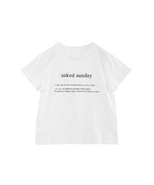 ACYM（アシーム）の「コンパクトロゴTシャツ（Tシャツ/カットソー・レディース・ブラック/ホワイト・FREE）」の14枚目の写真