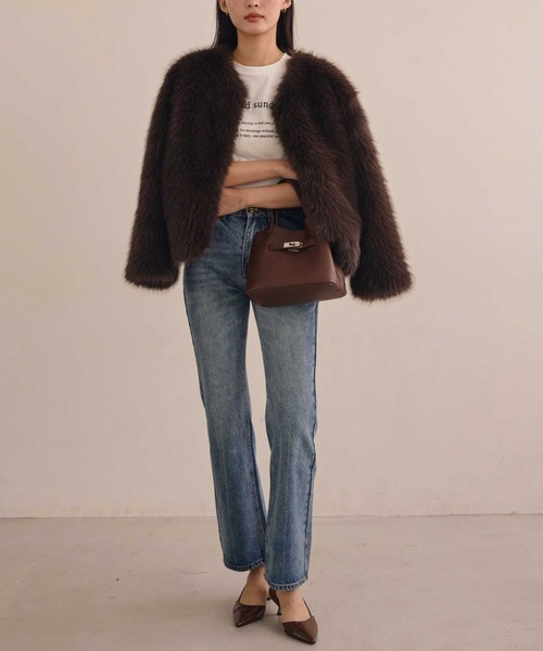 ACYM（アシーム）の「コンパクトロゴTシャツ（Tシャツ/カットソー・レディース・ブラック/ホワイト・FREE）」の22枚目の写真