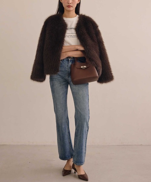 ACYM（アシーム）の「コンパクトロゴTシャツ（Tシャツ/カットソー・レディース・ブラック/ホワイト・FREE）」の21枚目の写真