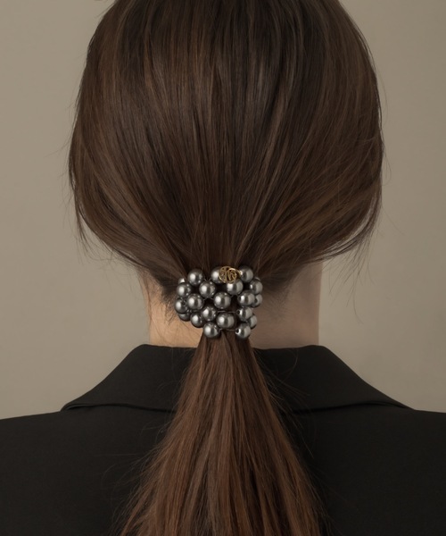 muku（ムク）の「BRACELET・HAIR TIE/PEARL（ブレスレット・レディース・ホワイト/グレー・FREE）」の22枚目の写真