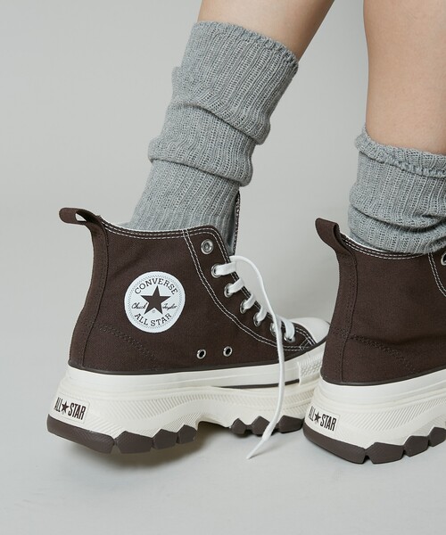 CONVERSE(コンバース)の「CONVERSE/コンバース ALL STAR TREKWAVE CB HI/オールスター トレックウエーブ ハイカット スニーカー 限定展開(スニーカー・レディース・ブラウン/ナチュラル・27.0cm/28.0cm/24.0cm/26.0cm/23.0cm/25.0cm)」の15枚目の写真