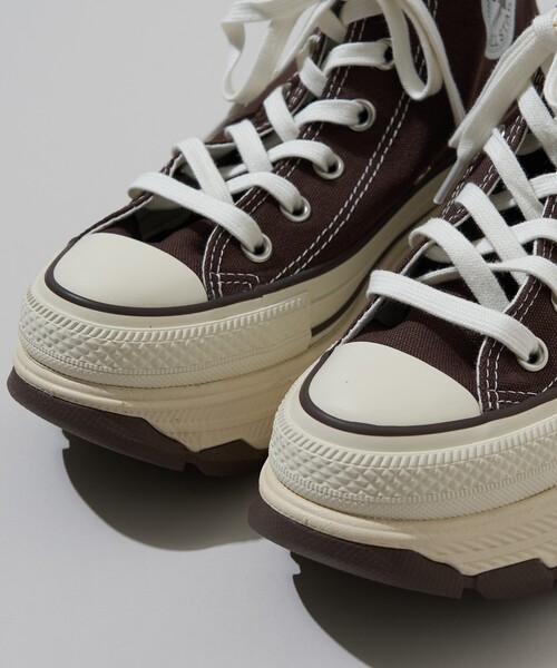 CONVERSE(コンバース)の「CONVERSE/コンバース ALL STAR TREKWAVE CB HI/オールスター トレックウエーブ ハイカット スニーカー 限定展開(スニーカー・レディース・ブラウン/ナチュラル・27.0cm/28.0cm/24.0cm/26.0cm/23.0cm/25.0cm)」の7枚目の写真