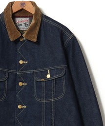 Lee(リー)のLee/リー DENIM STORM RIDER JACKET 101-LJ/裏ブランケット 襟コーデュロイ デニムストームライダージャケット/レディース メンズ(デニムジャケット)