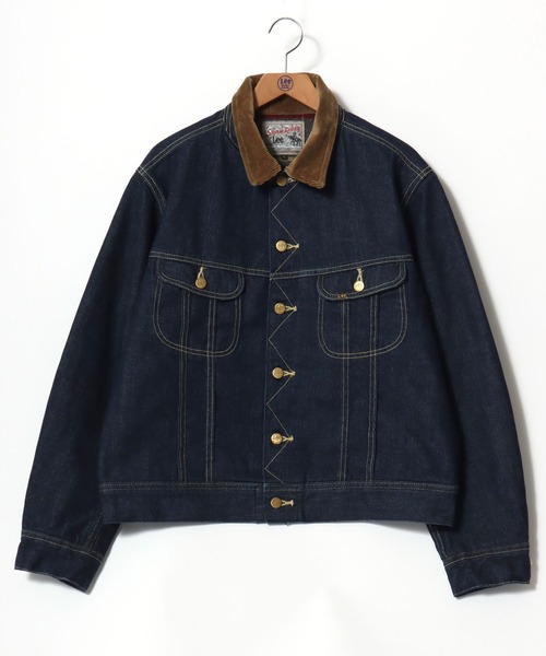 70s Lee 101-LJ Storm Rider デニムジャケット 濃紺 セール】Lee/リー DENIM STORM RIDER JACKET 101-LJ/裏ブランケット 襟
