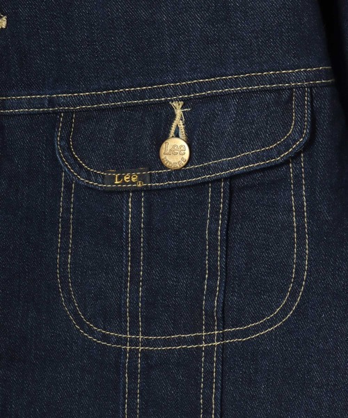 セール】Lee/リー DENIM STORM RIDER JACKET 101-LJ/裏ブランケット 襟