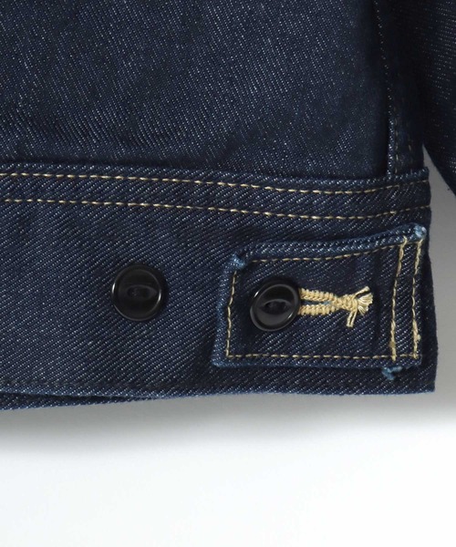Lee/リー DENIM STORM RIDER JACKET 101-LJ/裏ブランケット 襟