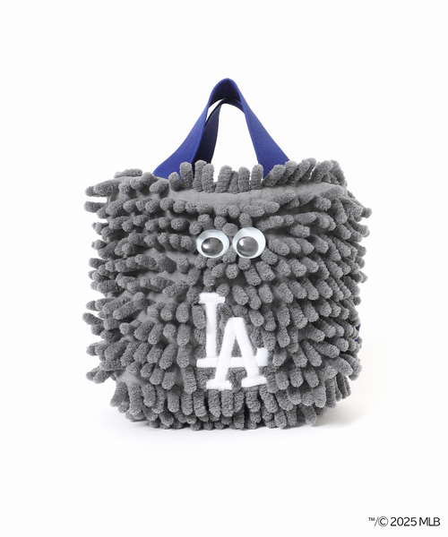 MLB(メジャーリーグベースボール)の「INFIELDER DESIGN / 別注 TAMANIWA MLB モップ ミニ 酔い酔いバッグ(クラッチバッグ・メンズ・ブルー系その他/オレンジ/パープル/ブラウン/グリーン/チャコールグレー・FREE)」の12枚目の写真