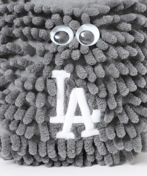 MLB(メジャーリーグベースボール)の「INFIELDER DESIGN / 別注 TAMANIWA MLB モップ ミニ 酔い酔いバッグ(クラッチバッグ・メンズ・ブルー系その他/オレンジ/パープル/ブラウン/グリーン/チャコールグレー・FREE)」の13枚目の写真