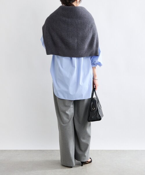 RIVE DROITE（リヴドロワ）の「【MONN.:.(モン)】カラーシャツ（シャツ/ブラウス・レディース・サックスブルー/イエロー・FREE）」の6枚目の写真