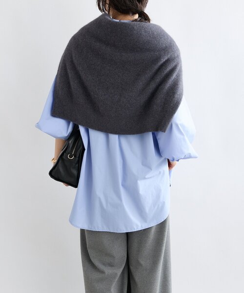 RIVE DROITE（リヴドロワ）の「【MONN.:.(モン)】カラーシャツ（シャツ/ブラウス・レディース・サックスブルー/イエロー・FREE）」の8枚目の写真