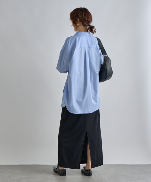 RIVE DROITE（リヴドロワ）の「【MONN.:.(モン)】カラーシャツ（シャツ/ブラウス・レディース・サックスブルー/イエロー・FREE）」の12枚目の写真