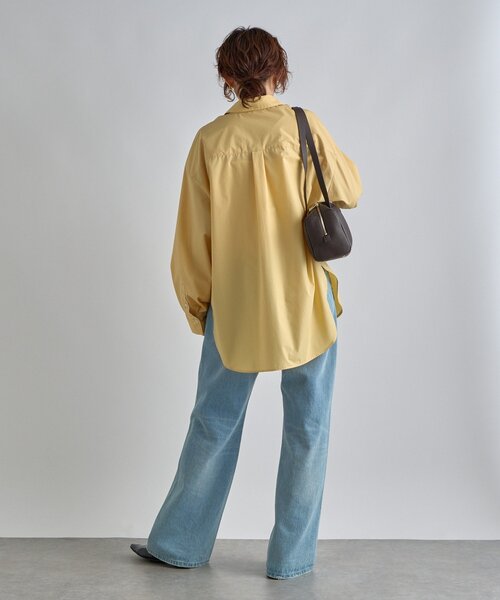 RIVE DROITE（リヴドロワ）の「【MONN.:.(モン)】カラーシャツ（シャツ/ブラウス・レディース・サックスブルー/イエロー・FREE）」の22枚目の写真