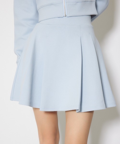 rienda（リエンダ）の「ダンボールニットジャストウエストスコートショートパンツ 秋服 冬服（スラックス・レディース・アイボリー/ブラック/ライトブルー・SMALL/MEDIUM）」の3枚目の写真