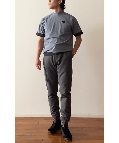 BRIEFING（ブリーフィング）の「【BRIEFING GOLF／ブリーフィングゴルフ】LA MS BACK PILE CARGO JOGGER PANTS（その他パンツ・メンズ・チャコール/ライトグレー/ブラック・M/L/S/XL）」の4枚目の写真