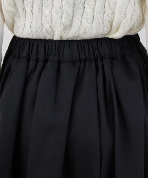 Libra Cue（リブラ キュー）の「マルチタックロングスカート（スカート・レディース・ブラック/ベージュ・FREE）」の15枚目の写真