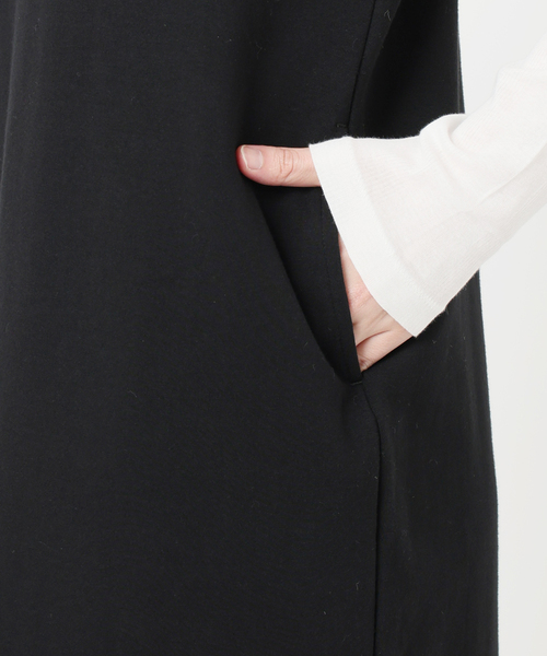 JOURNAL STANDARD relume(ジャーナルスタンダード レリューム)の「CTダンボールIラインワンピース(ワンピース・レディース・ブラック・FREE)」の15枚目の写真