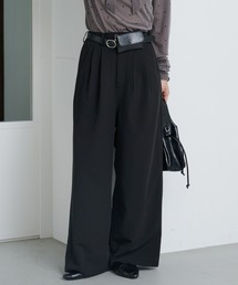 Kastane（カスタネ）の「【新色追加/2サイズ展開/低身長サイズ/無地&ストライプ】ピンストライプスラックス（スラックス）」