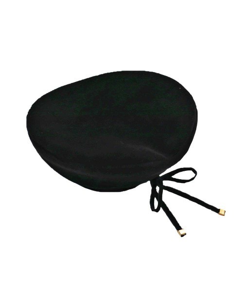 F i.n.t（フィント）の「別珍リボンベレー帽（ハンチング/ベレー帽・レディース・ブラック/ボルドー/ホワイト×ブラック・FREE）」の7枚目の写真