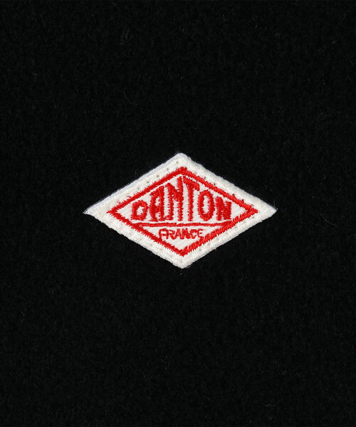 DANTON(ダントン)の「DANTON | フリース カラーレスベスト WOMEN(ベスト・レディース・クリーム/ブラック・36)」の9枚目の写真